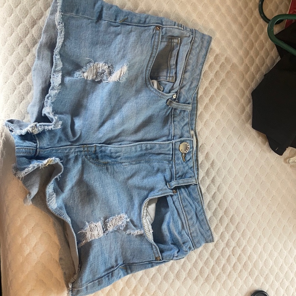 jean shorts